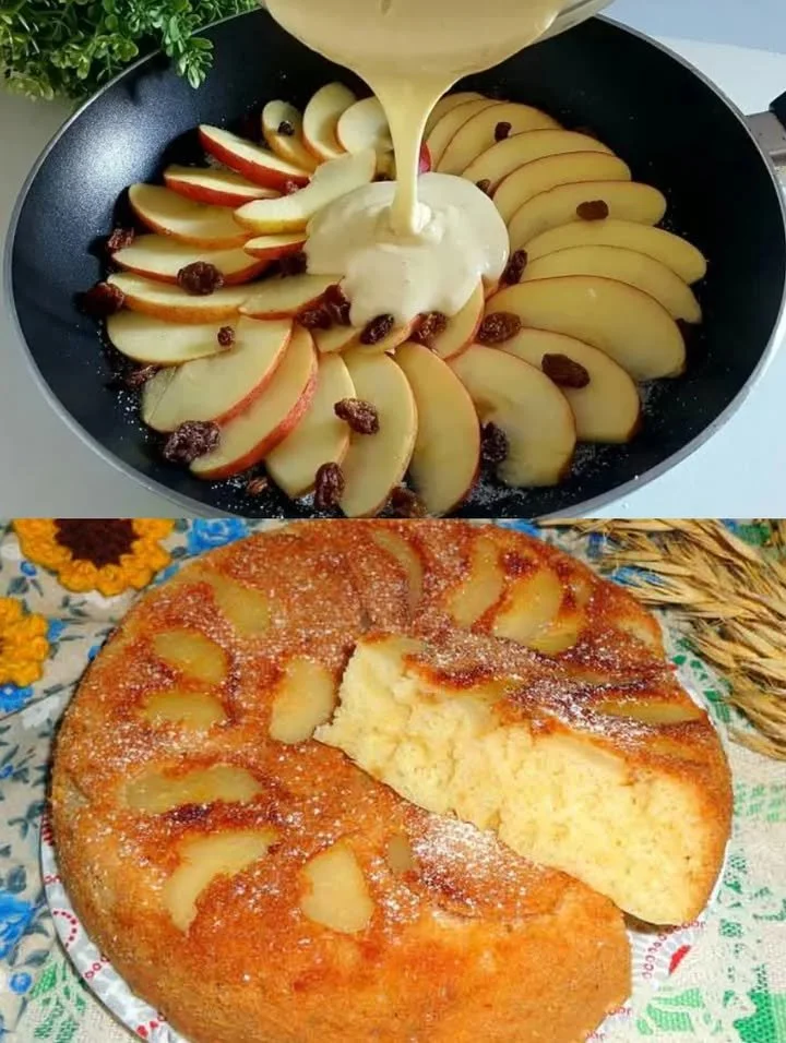 Der faulste Apfelkuchen der Welt