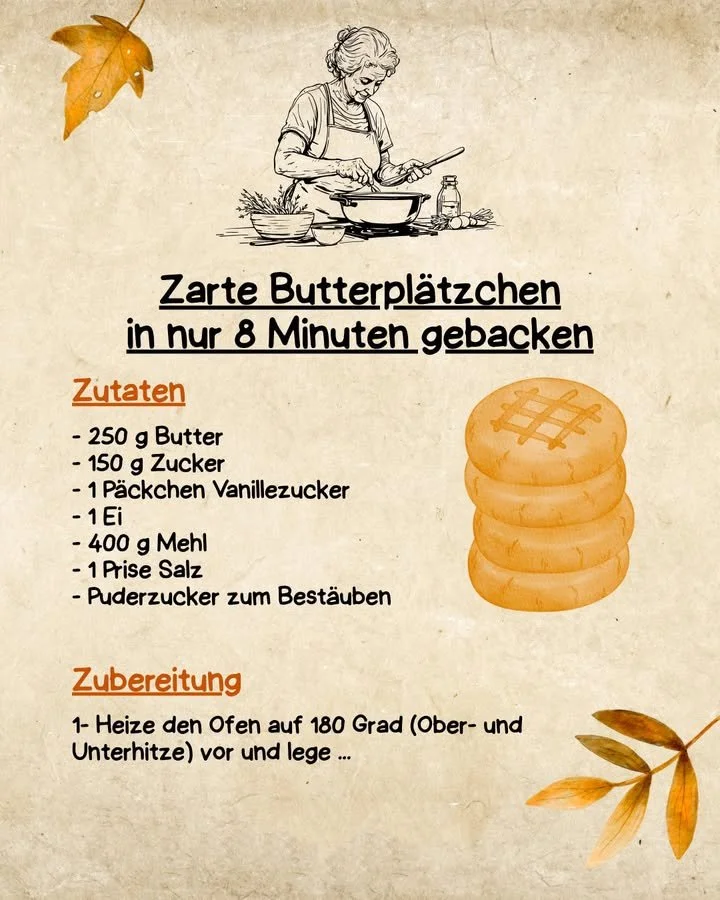 Die besten Butterplätzchen