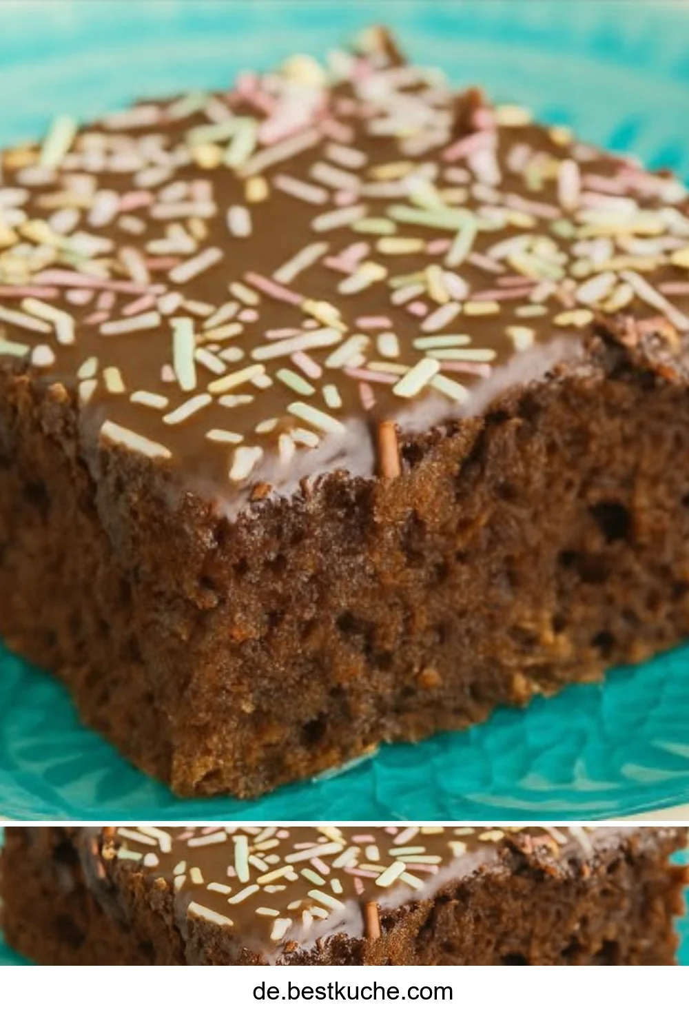 Fluffiger Tassen-Lebkuchen auf einem Teller, perfekt für die Weihnachtszeit