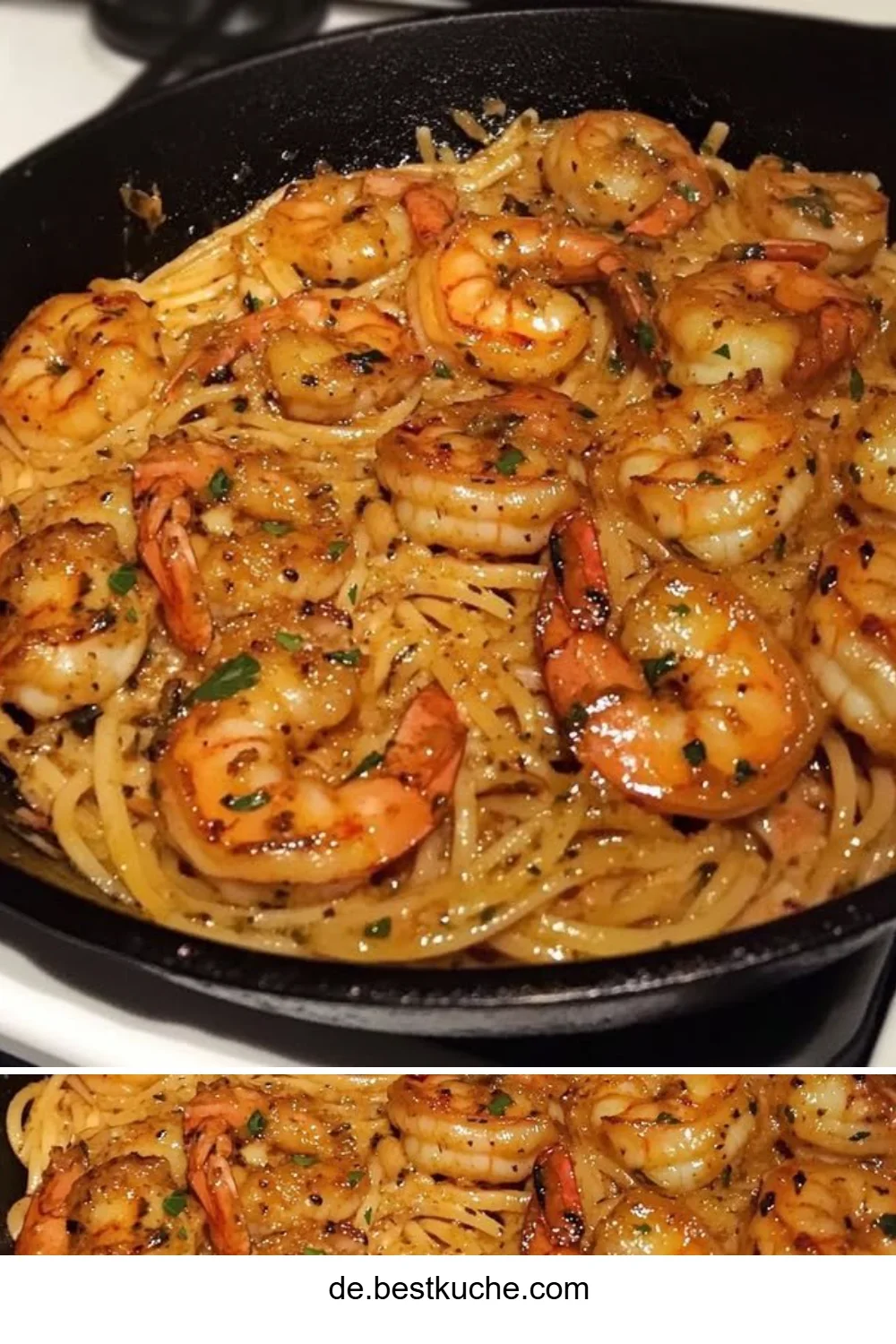 Garnelen-Pasta Deluxe