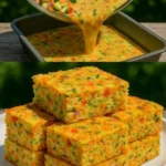 Gesunder Gemüseauflauf mit frischem Gemüse und würzigen Kräutern