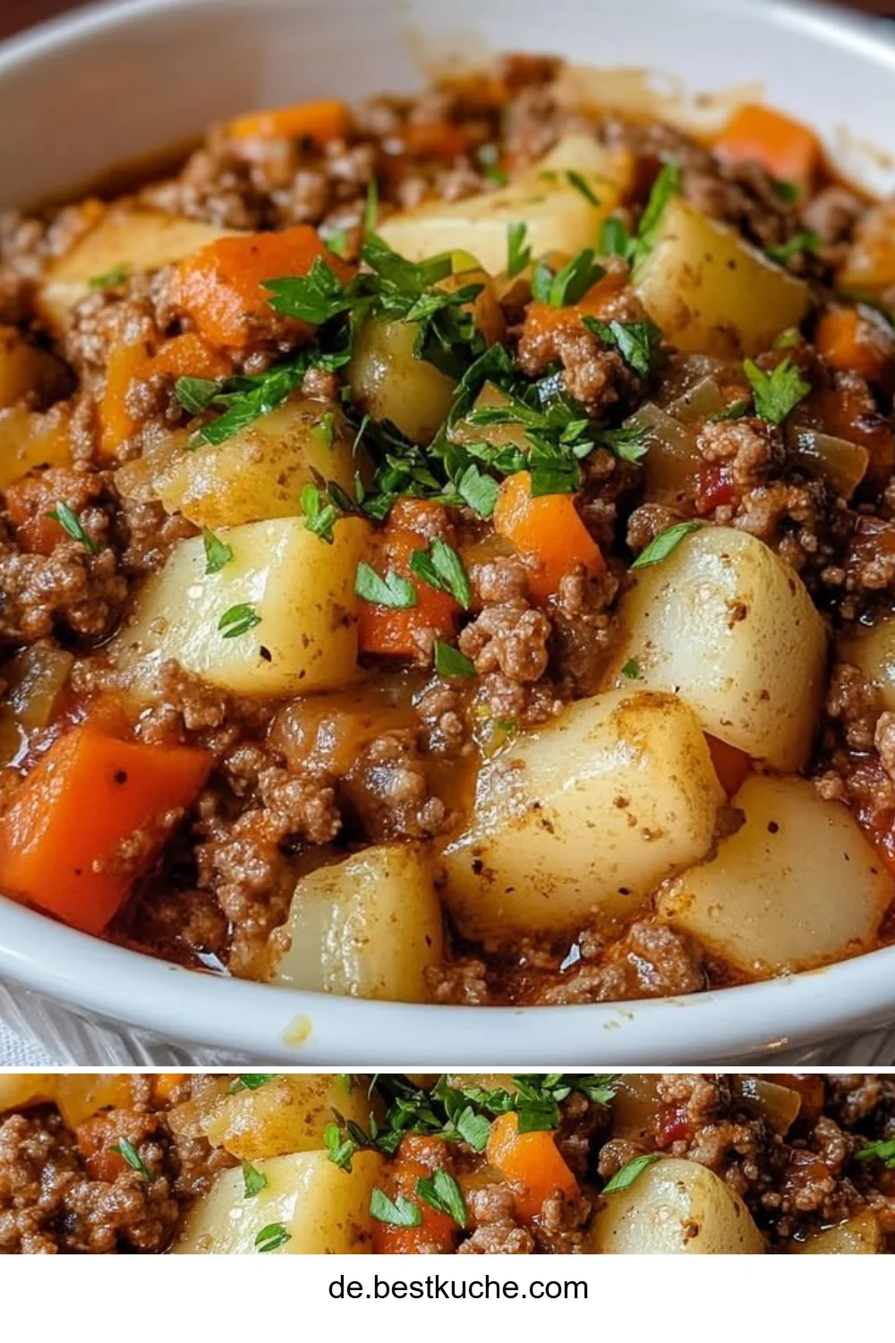 Hack-Päckchen aus dem Ofen