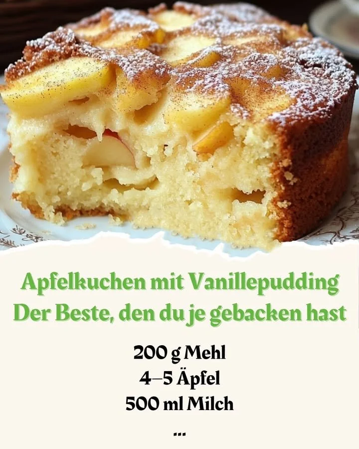 Mega saftiger Apfelkuchen vom Blech mit Äpfeln und Zimt