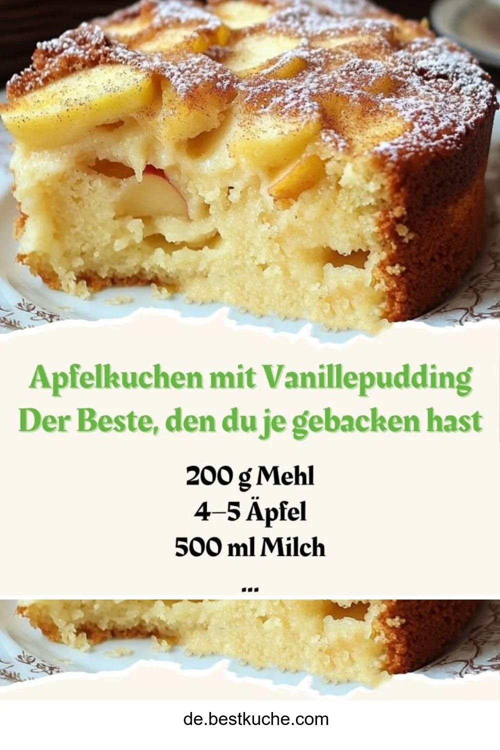 Mega saftiger Apfelkuchen vom Blech