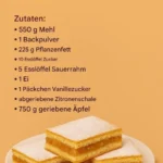 Omas Apfeltraum Rezept mit saftigen Äpfeln und köstlicher Füllung