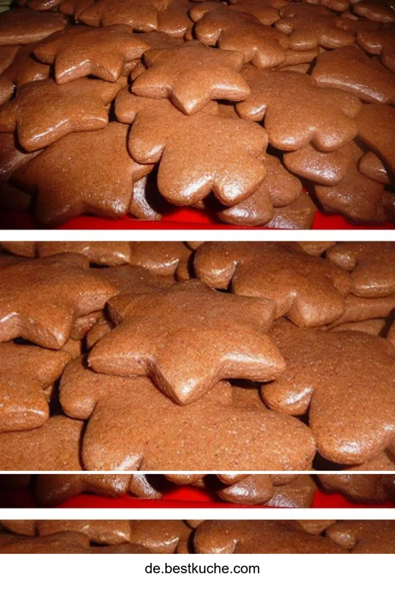Omas Honiglebkuchen - traditionelles Weihnachtsgebäck mit Honig und Gewürzen