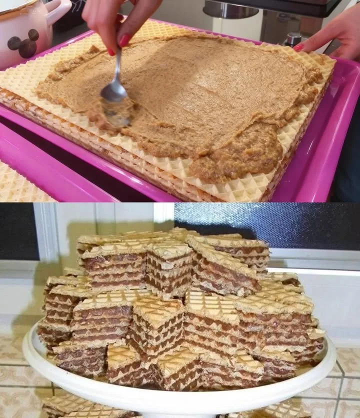 Omas Waffelkuchen ohne Backen