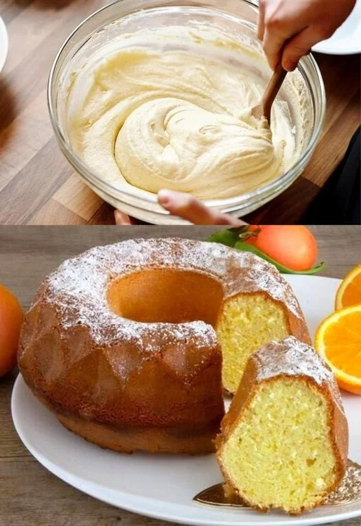 Saftiger Orangenkuchen mit frischen Orangen und einem zarten Guss