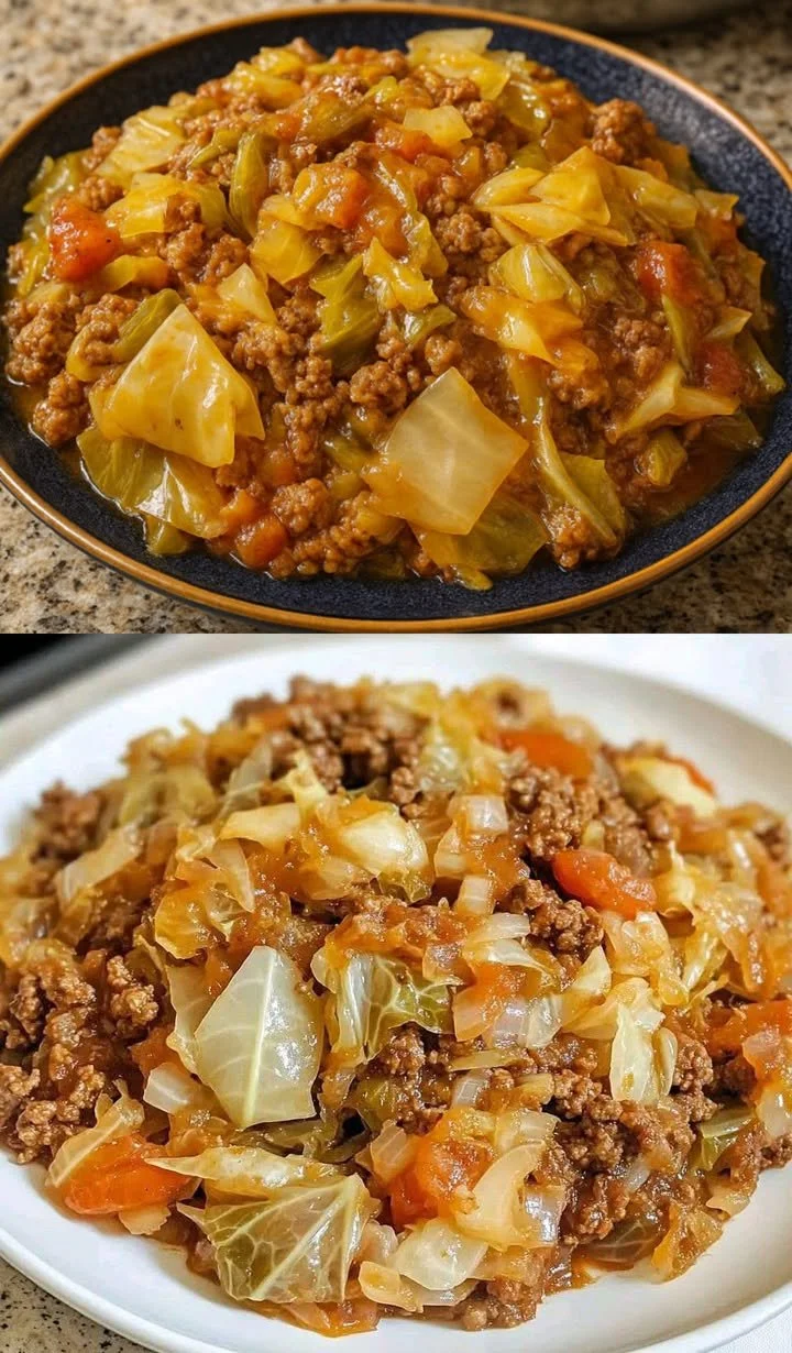 Schmorkohl mit Hackfleisch