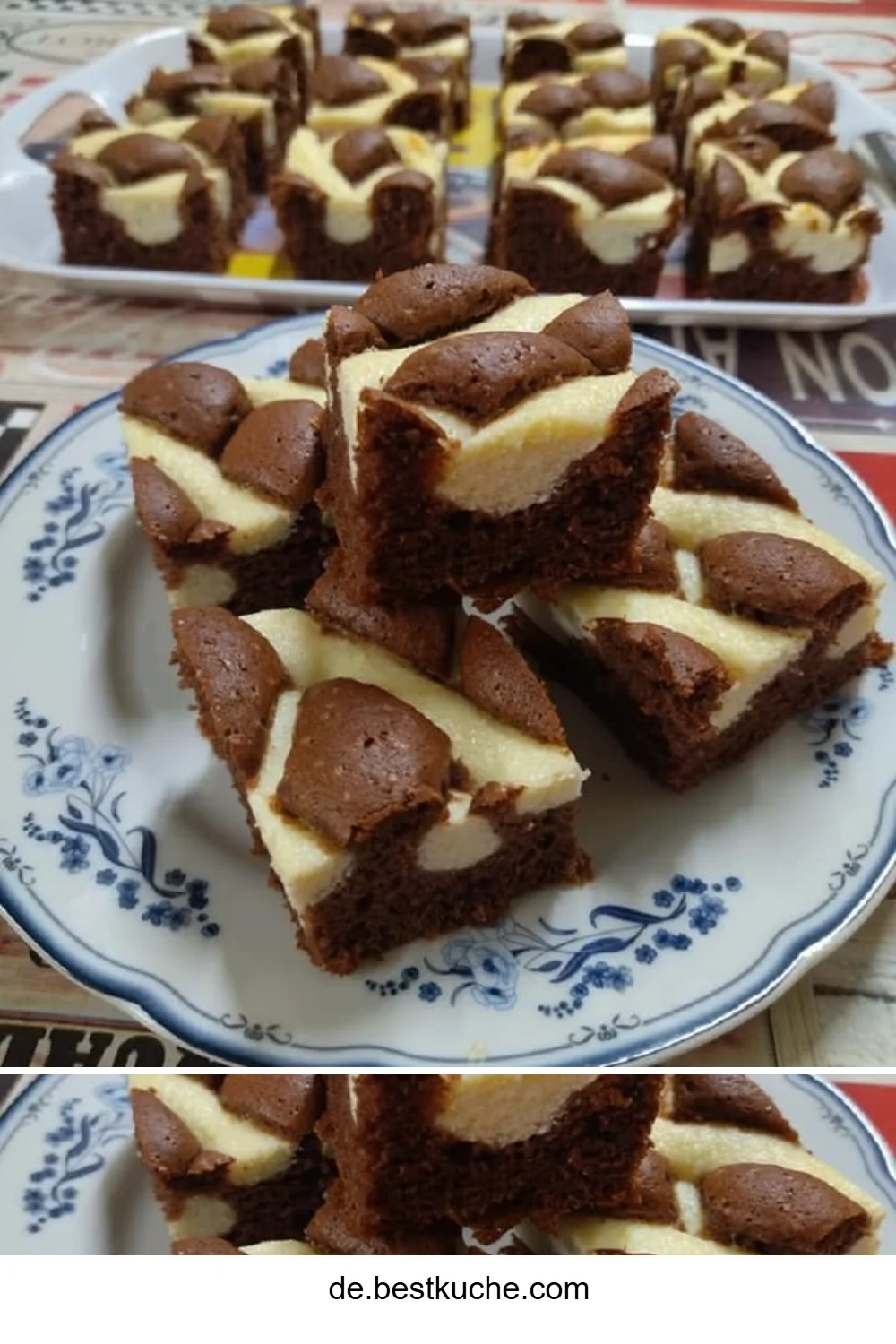 Schokoladen-Quark-Kuchen