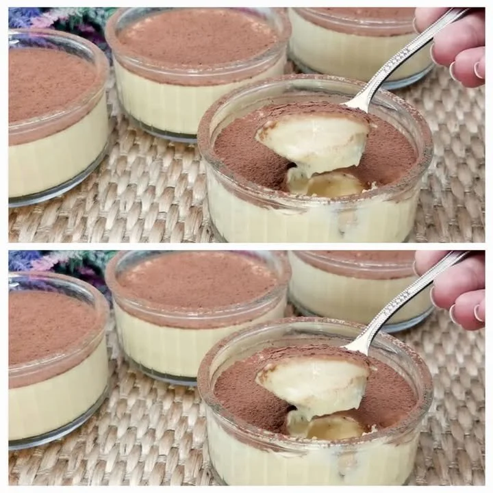 Selbstgemachtes Dessert