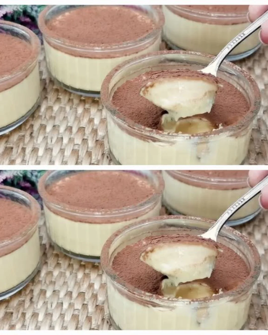 Selbstgemachtes Dessert