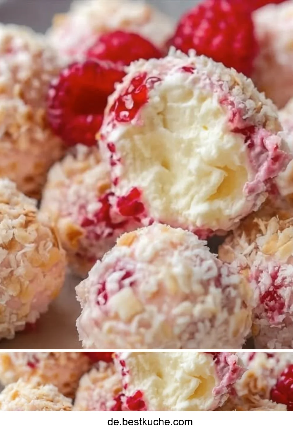 Leckere Suchtbällchen auf einem Teller, perfekt zum Snacken.