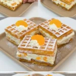 Waffelkuchen ohne Backen - leckeres Rezept für ein schnelles Dessert