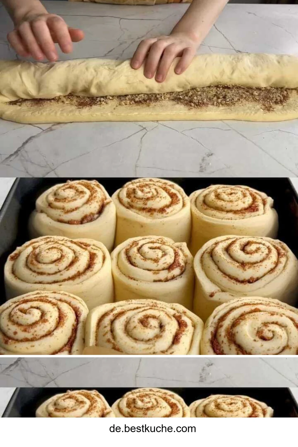 Zimt-Walnuss-Schnecken