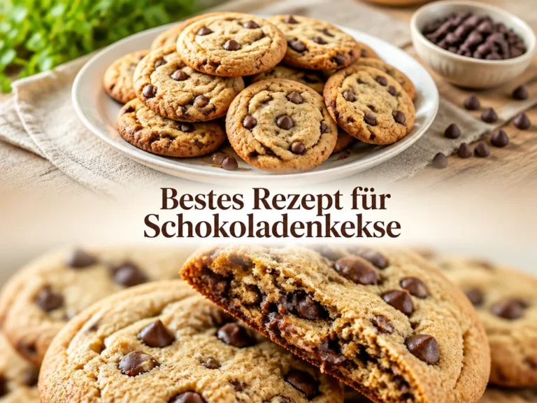 Leckere Schokoladenkekse nach dem besten Rezept gebacken