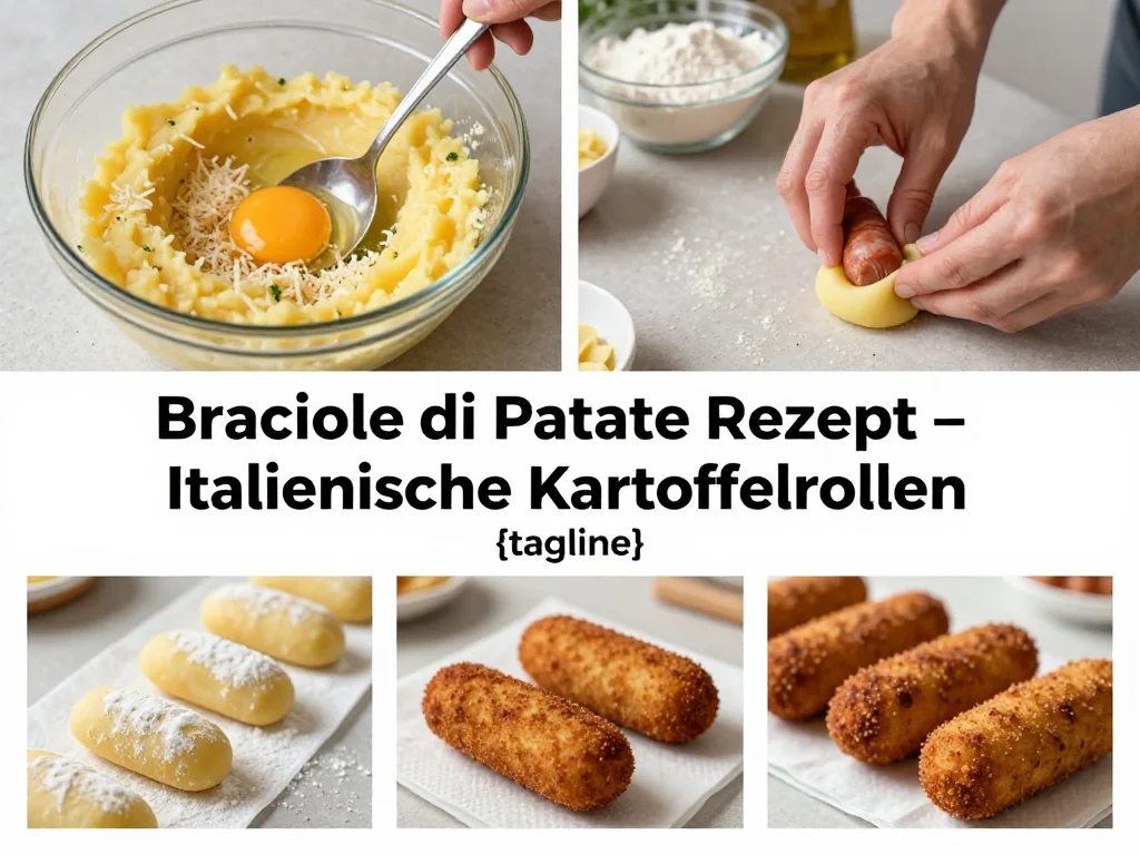 Braciole di Patate Rezept – Italienische Kartoffelrollen