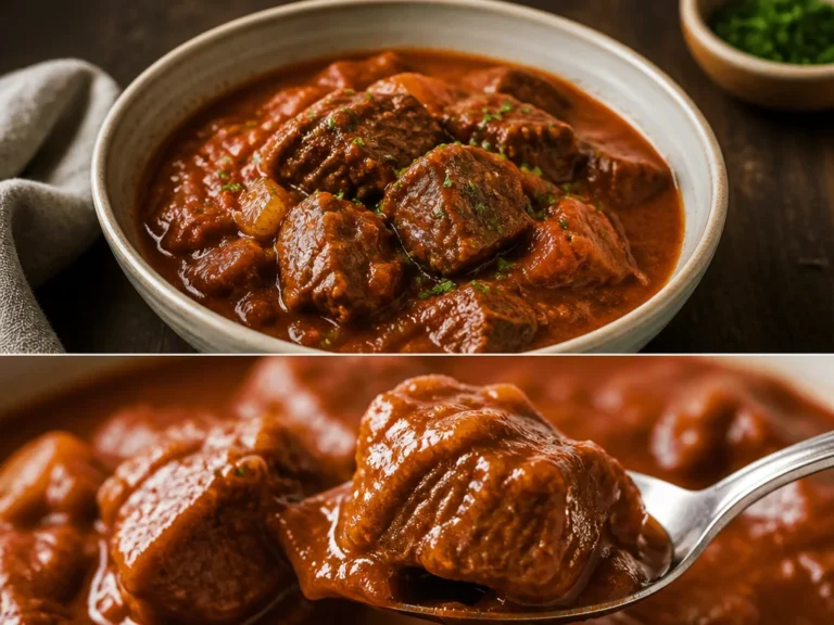 Deutsches Gulasch Rezept - Klassisches Schmorgericht mit zartem Fleisch
