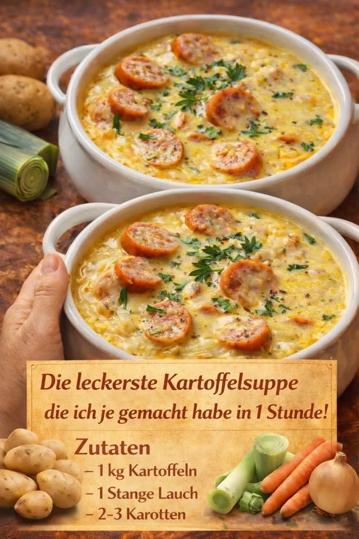 Die leckerste Kartoffelsuppe
