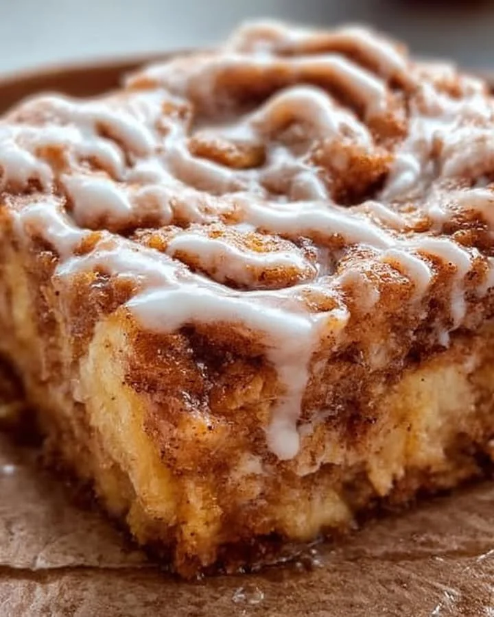 Saftiger Zimtschnecken-Apfelkuchen