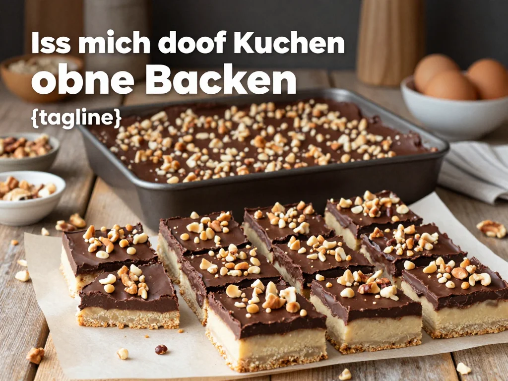 Iss mich doof Kuchen ohne Backen