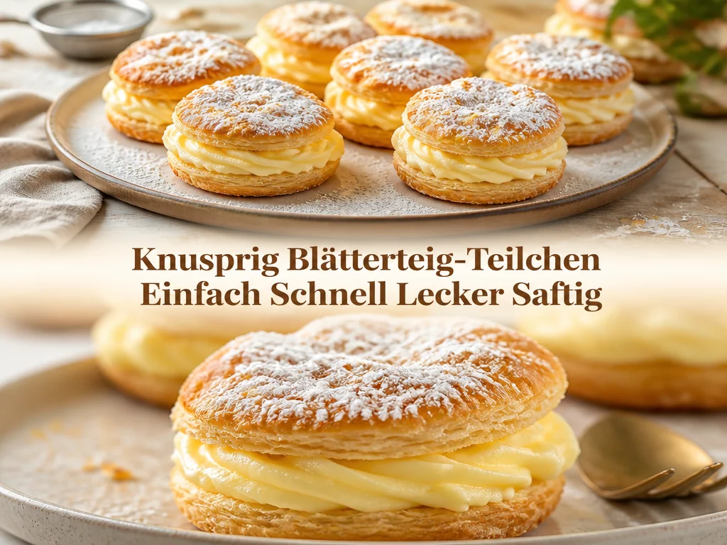 Blätterteig Teilchen