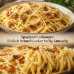 Leckere Spaghetti Carbonara: ein einfaches und schnelles Rezept für Pasta-Liebhaber.