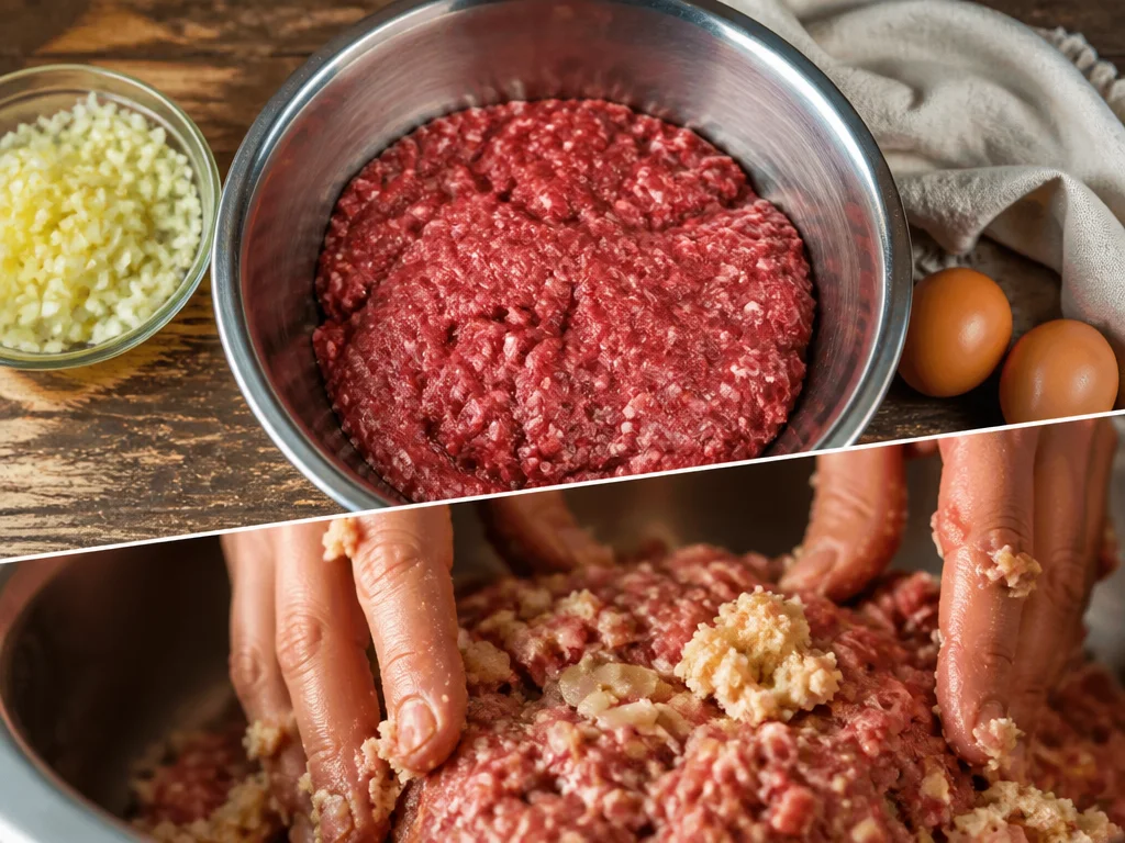 Supersaftiger Zwiebel-Hackbraten, perfekt für Familienfeiern