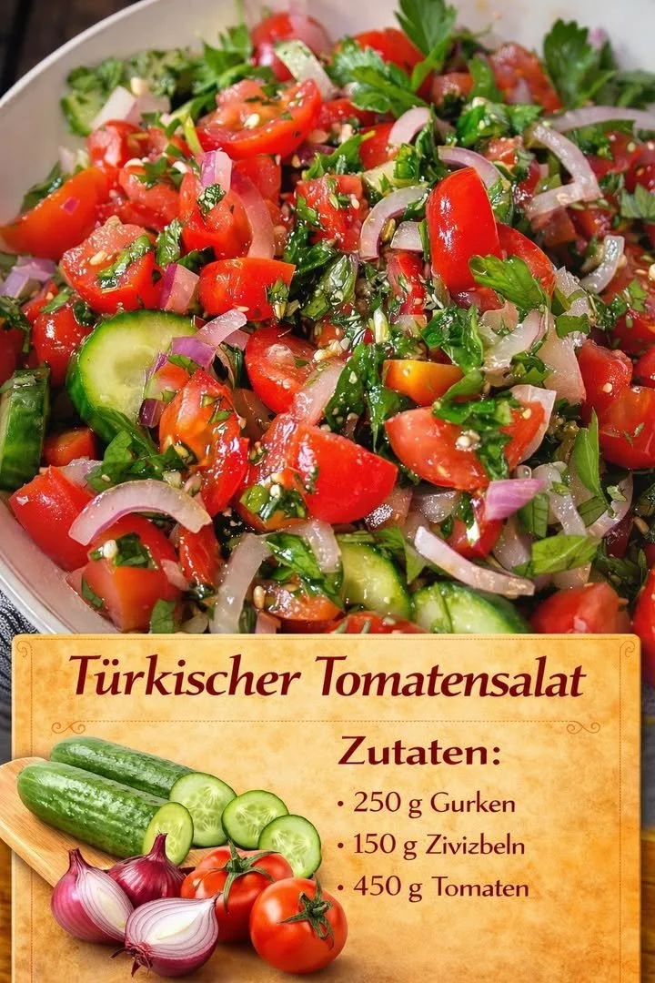 Türkischer Tomatensalat