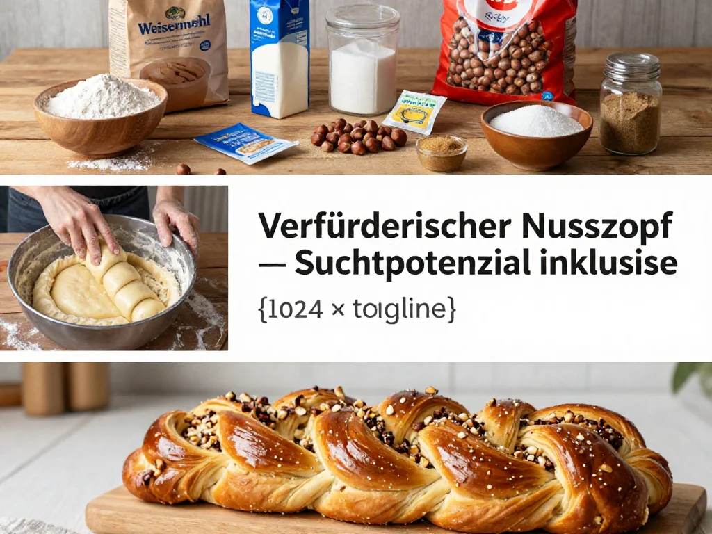 Verf&uuml;hrerischer Nusszopf &mdash; Suchtpotenzial inklusive