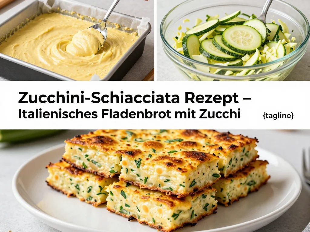 Zucchini-Schiacciata Rezept &ndash; Italienisches Fladenbrot mit Zucchini