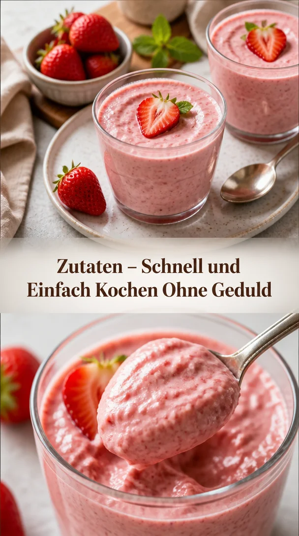 4 Zutaten und null Geduld nötig